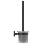      Ideal Standard IOM Szczotka WC ścienna czarny mat A9119XG WYPRZEDAŻ MAGAZYNOWA!!