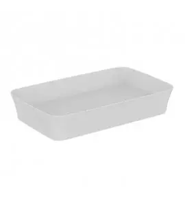 Ideal Standard Ipalyss Umywalka nablatowa 650x400 mm bez przelewu Biały połysk E1886MA
