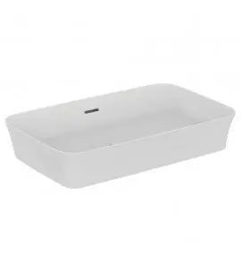 Ideal Standard Ipalyss Umywalka nablatowa 650x400 mm z przelewem Biały połysk E1887MA