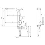     Ideal Standard Melange Bateria umywalkowa chrom A6042AA WYPRZEDAŻ MAGAZYNOWA!!