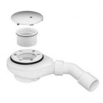 Ideal Standard Strada Syfon TEMPOPLEX do brodzika - pokrywa chromowana, Ø90 mm K7817AA