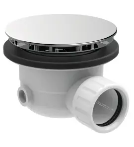 Ideal Standard Syfon do brodzika - płaska pokrywa chromowana T8520AA