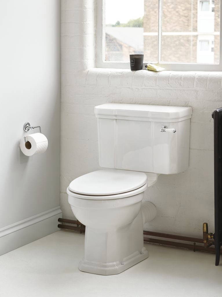 Ideal Standard Waverley Miska WC stojąca kompakt ze spłuczką i deską zwykłą biała WAVERLEY1 W MAGAZYNIE