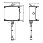 Ideal Standard Zawór elektroniczny do montażu na ścianie A3807NU