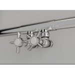 Imers Retro Zawory do grzejnika 1/2" chrom 1710