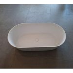      Inbalia Bali Wanna wolnostojąca 140x70 biały mat z korkiem klik klak BTFS00099C00M110I + IA00B2B11M WYPRZEDAŻ EKSPOZYCJI!!