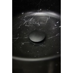       Inbani Giro Umywalka wolnostojąca Ø35xh85 cm Marquina Marble GR011MN