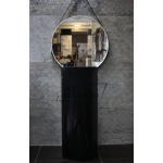       Inbani Giro Umywalka wolnostojąca Ø35xh85 cm Marquina Marble GR011MN