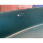     Isvea Infinity Umywalka owalna na stalażu z korkiem 55x36x12 cm petrol INFINITYZESTAWP