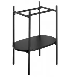   Isvea Puno Stelaż pod umywalkę 55x78x36 czarny mat SKA570-2