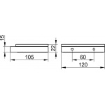 Kecuo Edition 11 Uchwyt na mydelniczkę, Chrom 11155019000