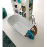 Kerasan Acquatech Wanna Wolnostojąca 170x80 cm Biała 375001