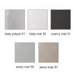 Kerasan Cento Umywalka Ścienna/Stawiana na Blat 70x45 cm Biała 353201