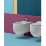 Kerasan Flo Bidet Wiszący 37x56 cm Biały 312301