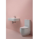 Kerasan Flo Miska WC Stojący do Kompaktu 36x60 cm Biały 311701