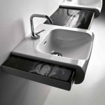 Kerasan Inka Blat ceramiczny 12x35 cm Biały 341501