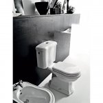 Kerasan Retro Miska WC do kompaktu 38,5x72 cm biały 101301