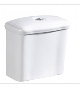 Kerasan Retro Spłuczka WC do Kompaktu 45x17 cm Biały 108101