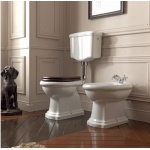 Kerasan Retro Miska WC stojąca 38,5x53 cm Biały 101101