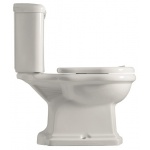 Kerasan Retro Miska WC do Kompaktu 38,5x72 cm Biały 101201