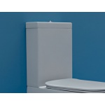 Kerasan Tribeca Spłuczka WC do Kompaktu 35x13,5 cm Biała 378101