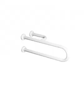 Kerasan Uchwyt/Wspornik Składany dla Niepełnosprawnych Dwustronny 80 cm Ścienny Biały 902801
