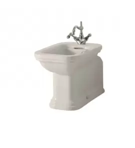 Kerasan Waldorf Bidet Stojący PROLUNGATO 37x65 cm Biały 4120K1