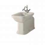 Kerasan Waldorf Bidet Stojący PROLUNGATO 37x65 cm Biały 4120K1