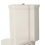 Kerasan Waldorf Spłuczka WC do Kompaktu 40x14 cm Biały 418101