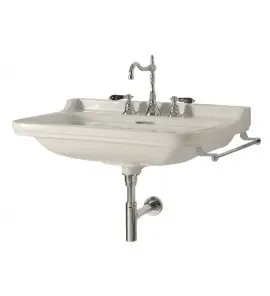 Kerasan Waldorf Umywalka Ścienna 60x55 cm Biały 4140K1