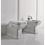 Kerasan Waldorf Miska WC Stojący PROLUNGATO 37x65 cm Biały 411601