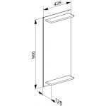 Keuco Edition 11 Lustro 900x435 mm podświetlane 11198001500