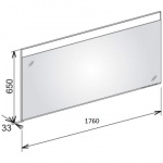 Keuco Edition 400 Lustro 650x1760 mm podświetlane 32 Watt 11597173000