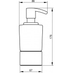 Keuco Elegance Dozownik na mydło, Chrom 11653019001