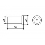 Keuco Plan Haczyk, Aluminium 14916170000