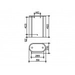 Keuco Plan Kosz na śmieci, Stal nierdzewna 14988070000