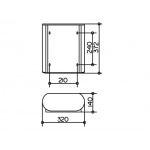 Keuco Plan Podajnik na ręczniki, Stal nierdzewna 14985070000