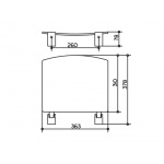 Keuco Plan Podnoszone siedzenie, chrom/jasnoszary 14980010038