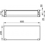 Keuco Plan Wieszak na ręcznik, Chrom 14975010000