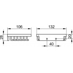 Keuco Solo Koszyk na mydło, Chrom 24941010000