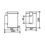 Keuco Universal Kosz na Odpady Sanitarne, Stal Nierdzewna 14977070000