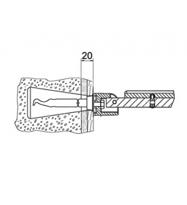 Keuco Zestaw montażowy Nr. 11 34997000100