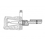 Keuco Zestaw montażowy Nr. 11 34997000100