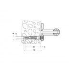 Keuco Zestaw montażowy Nr. 1 34990000100
