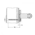 Keuco Zestaw montażowy Nr. 4 34990000200