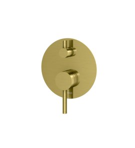 KOHLMAN Axel Bateria wannowa z 3 wyjściami podtynkowa złoty szczotkowany QW211AGDB