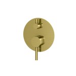 KOHLMAN Axel Bateria wannowa z 3 wyjściami podtynkowa złoty szczotkowany QW211AGDB