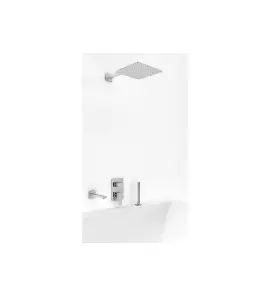 Kohlman Excelent Zestaw wannowo-natryskowy podtynkowy Chrom QW211HQ40-007