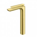 KOHLMAN Experience Brushed Gold Bateria umywalkowa 1-otworowa wysoka Złoty szczotkowany/Gold Brushed QB170EGDB