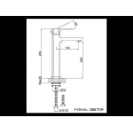 KOHLMAN Foxal Bateria umywalkowa QB170F